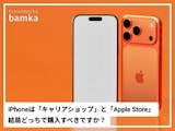 Q. iPhoneは「キャリアショップ」と「Apple Store」、結局どっちで購入するべきですか?