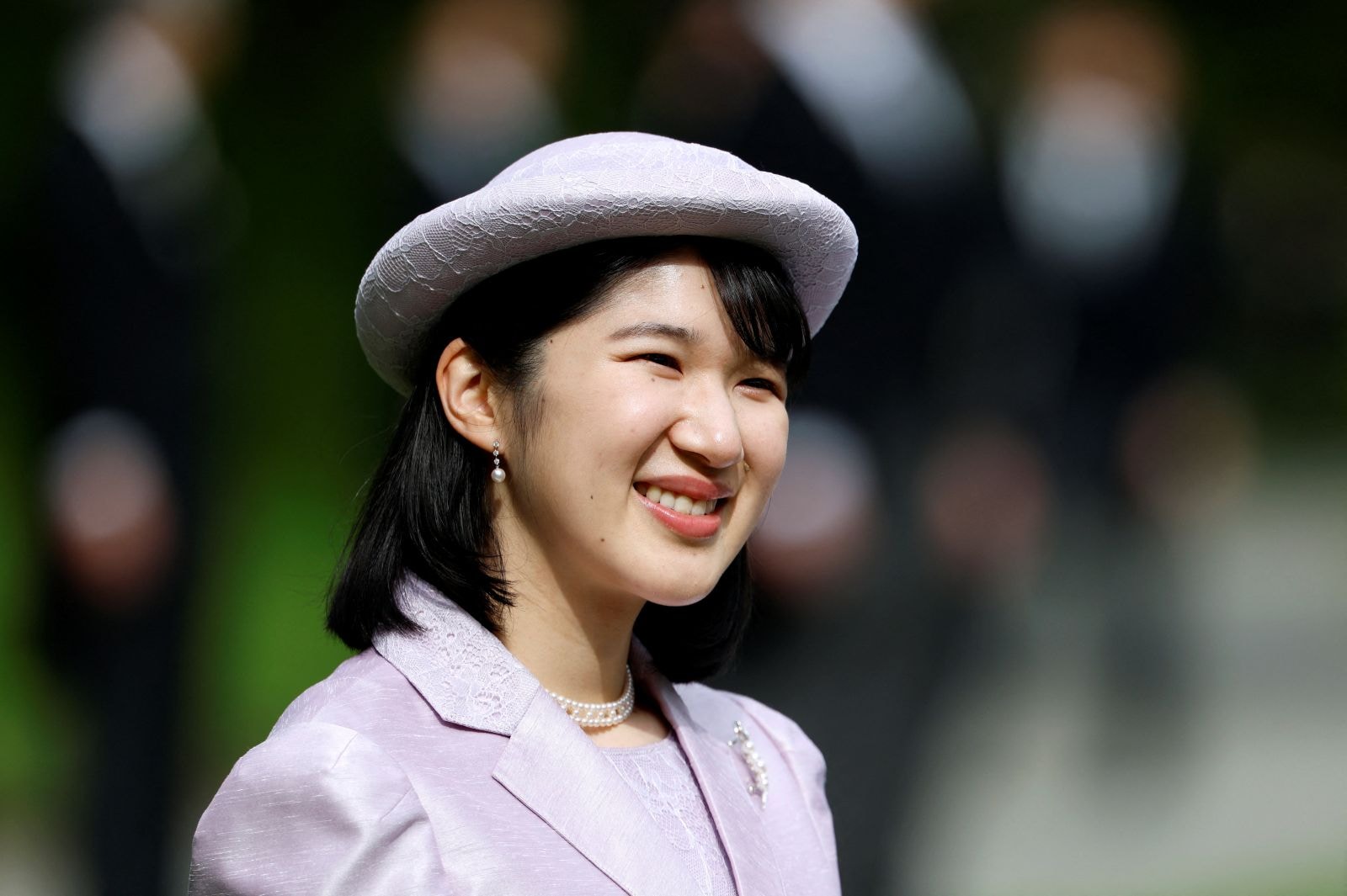 2026年春の園遊会での愛子さま（画像出典：ロイター/アフロ）