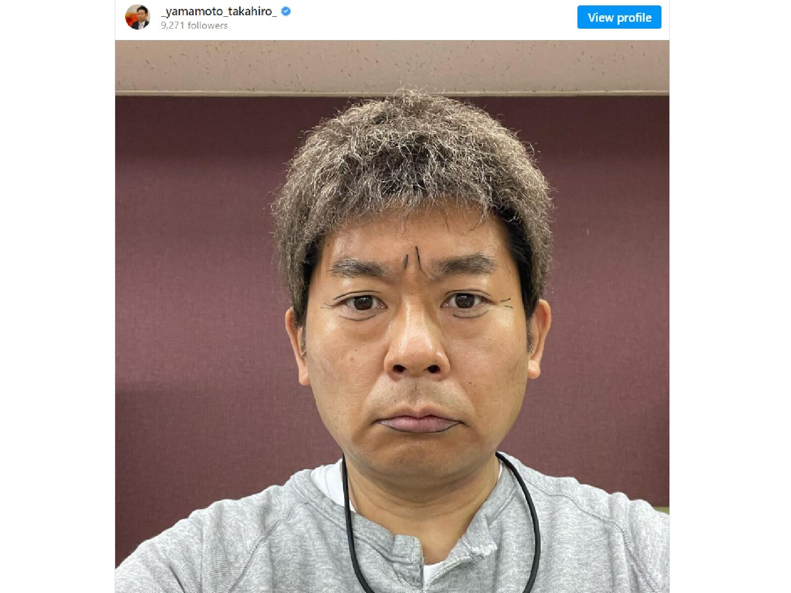山本高広 浜田雅功にそっくりの写真公開 結果発表ぉーーーっいう前の顔ですね と反響 All About News