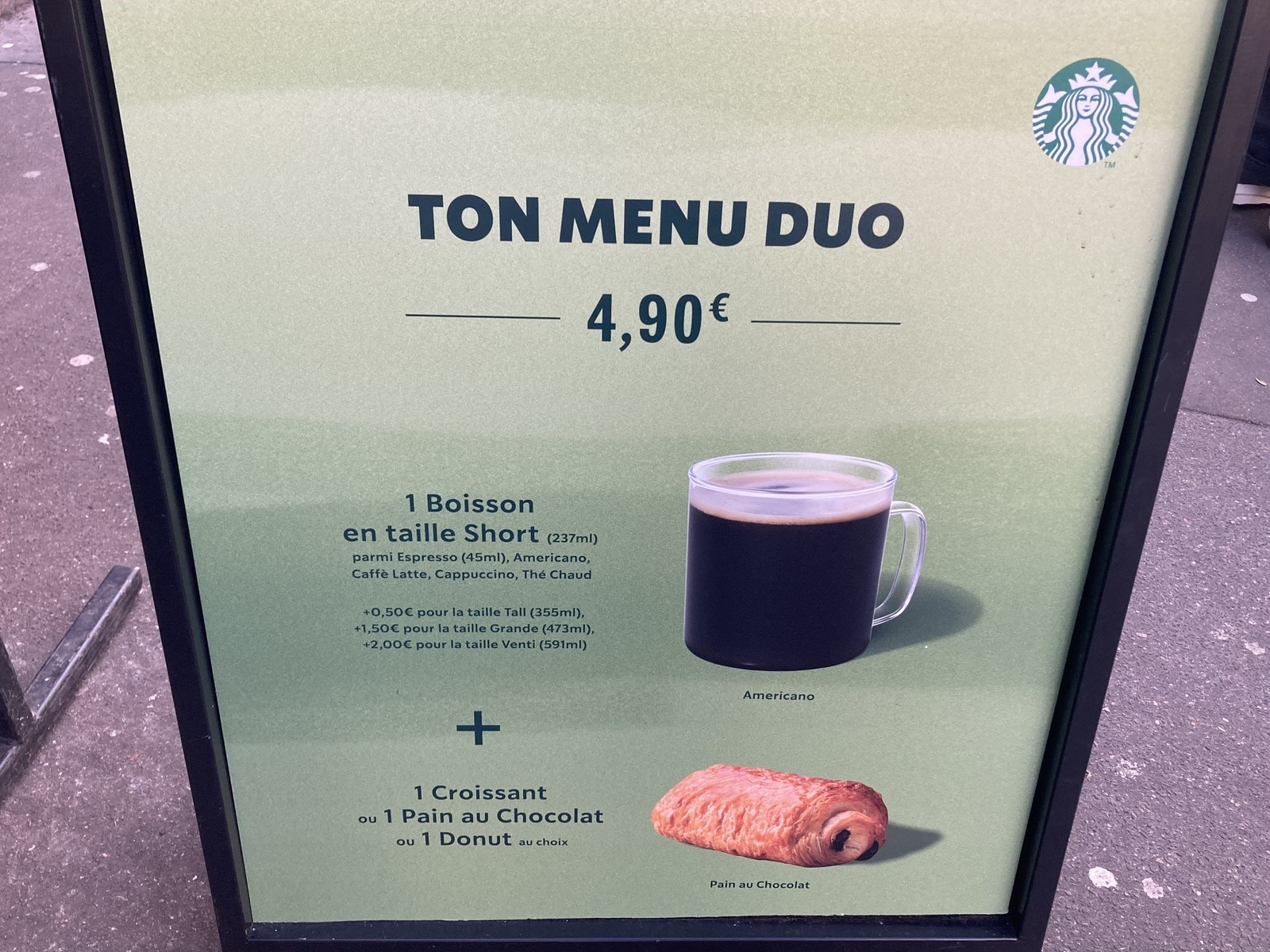 フランスならではのセット