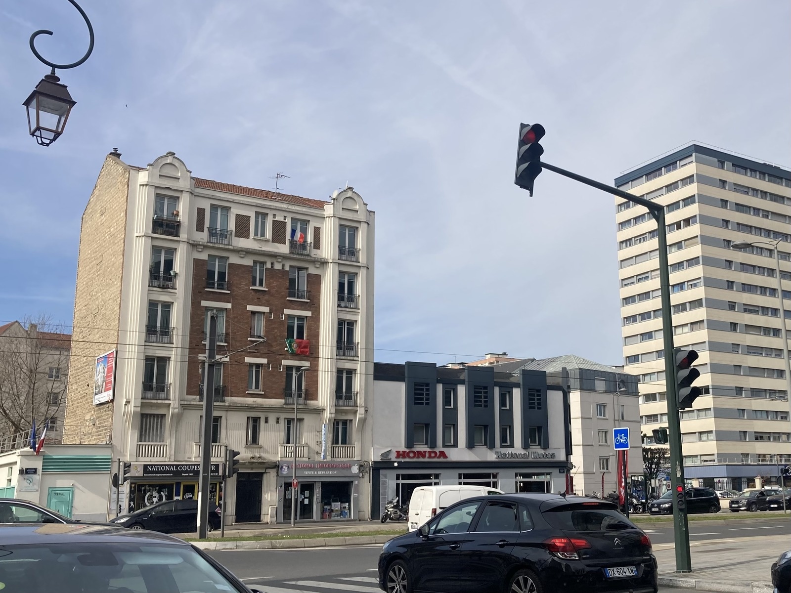 フランスの信号機