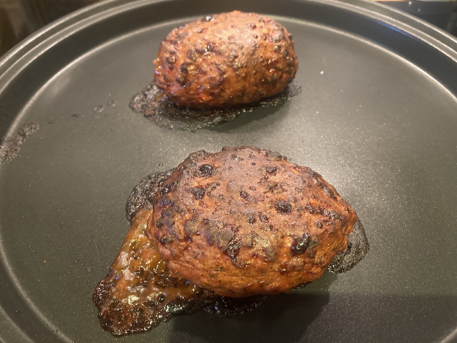 ベジタリアンミートの料理過程