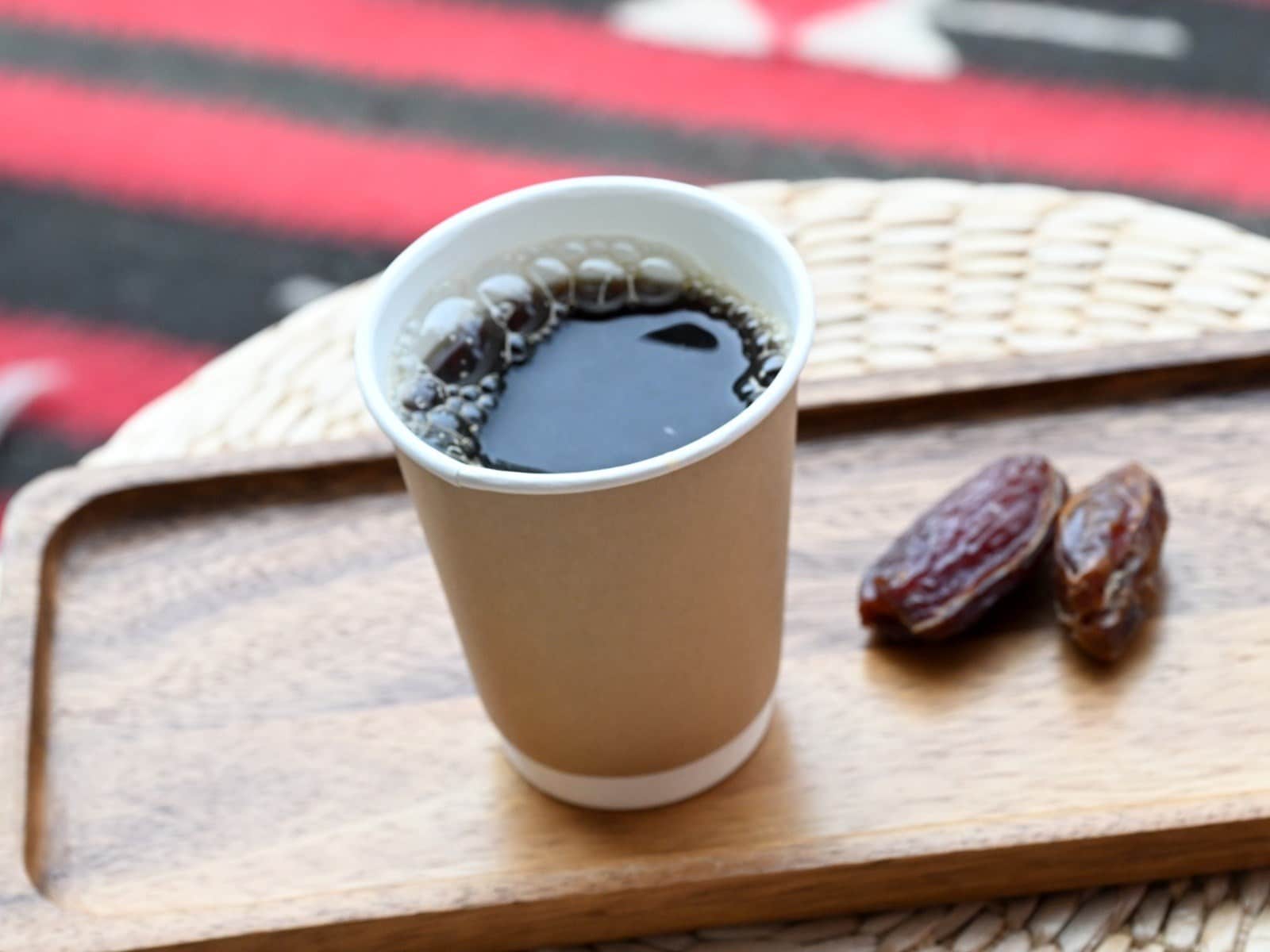 ヨルダンのカフェはパビリオン入場せずとも利用できる