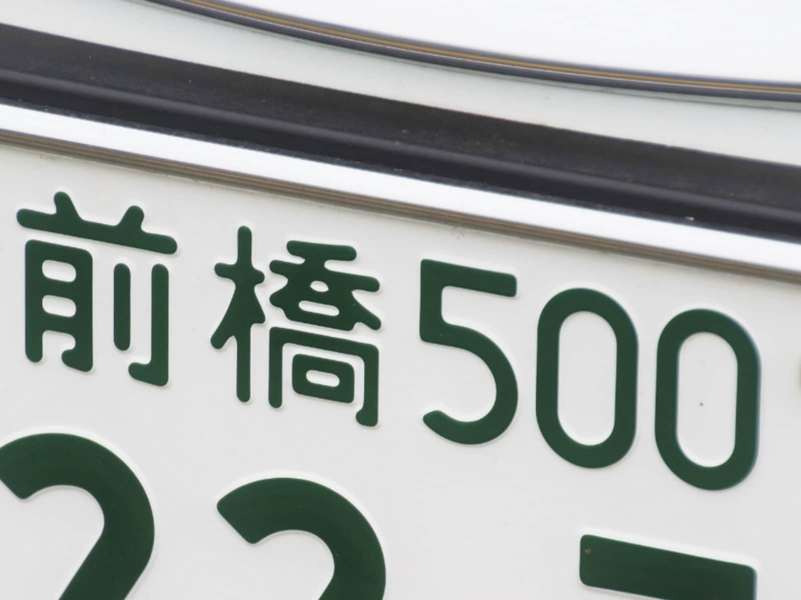 ナンバープレートでかっこいいと思う群馬県の地名ランキング