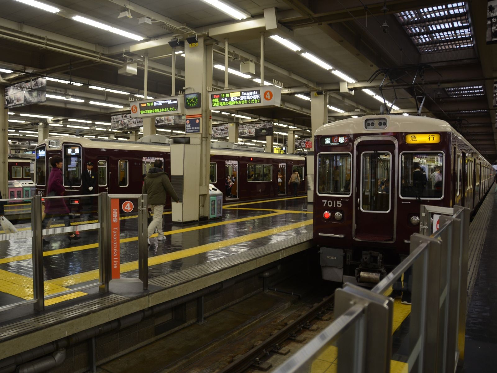 阪急の巨大ターミナル梅田