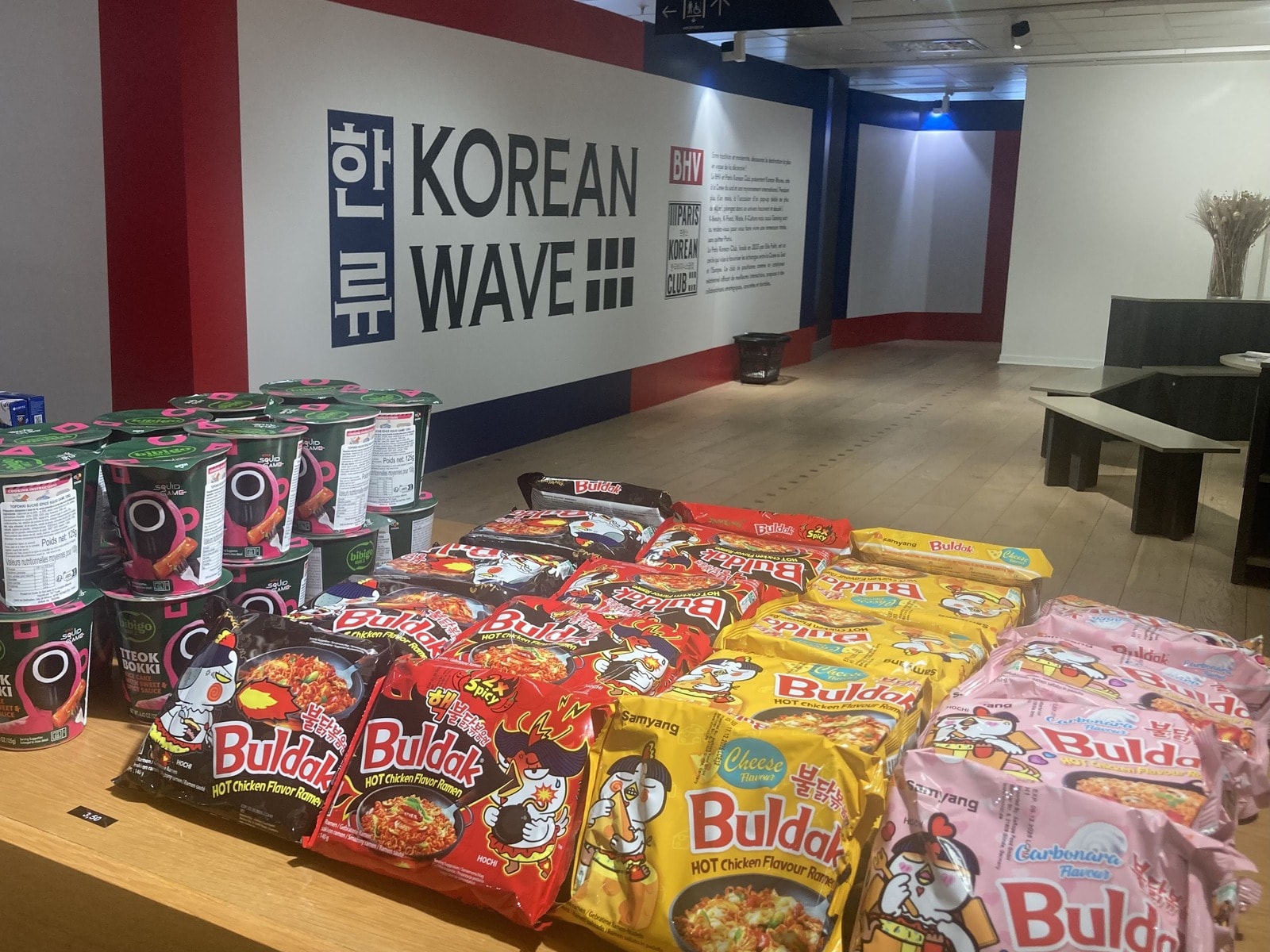 韓国のポップアップ