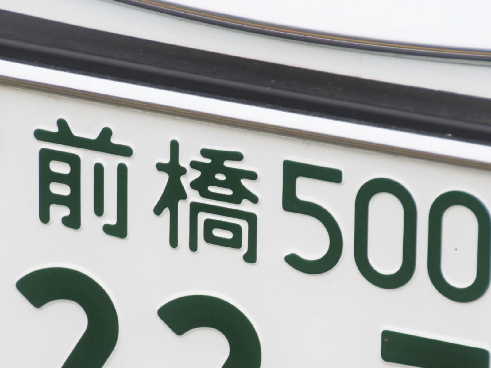 群馬県の「憧れのナンバープレート」ランキング