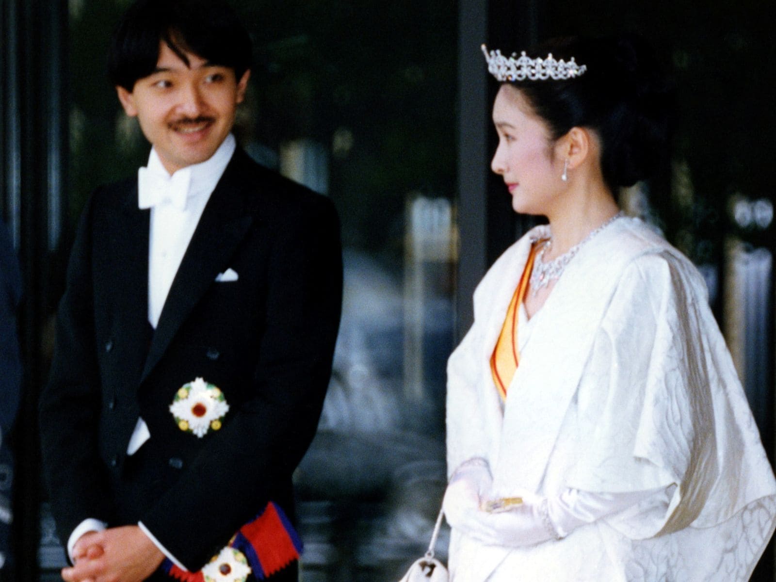 1990年6月29日 文仁親王 結婚の儀（写真：AP/アフロ）