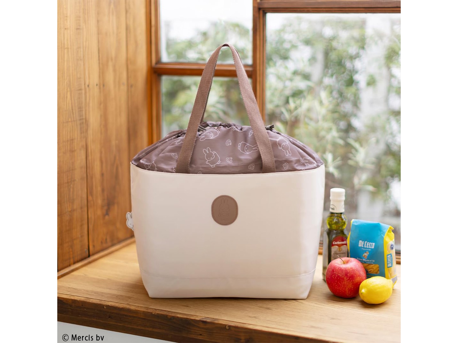 miffy 保冷機能付き レジかごサイズのBIGショッピングバッグBOOK