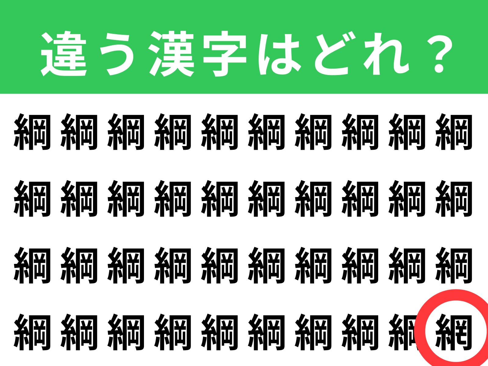 正解：網
