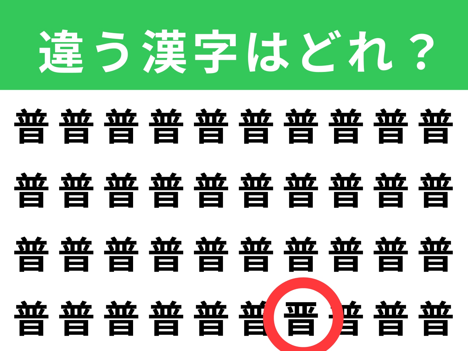 正解：晋