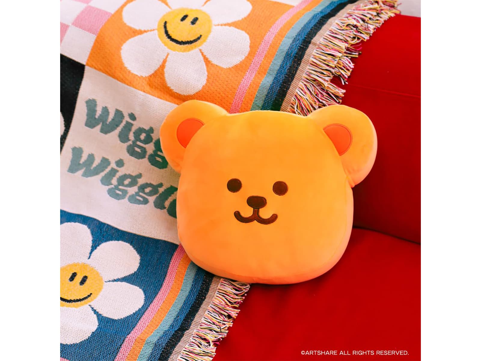 wiggle wiggle ウィグルベアのもちもちクッション Book