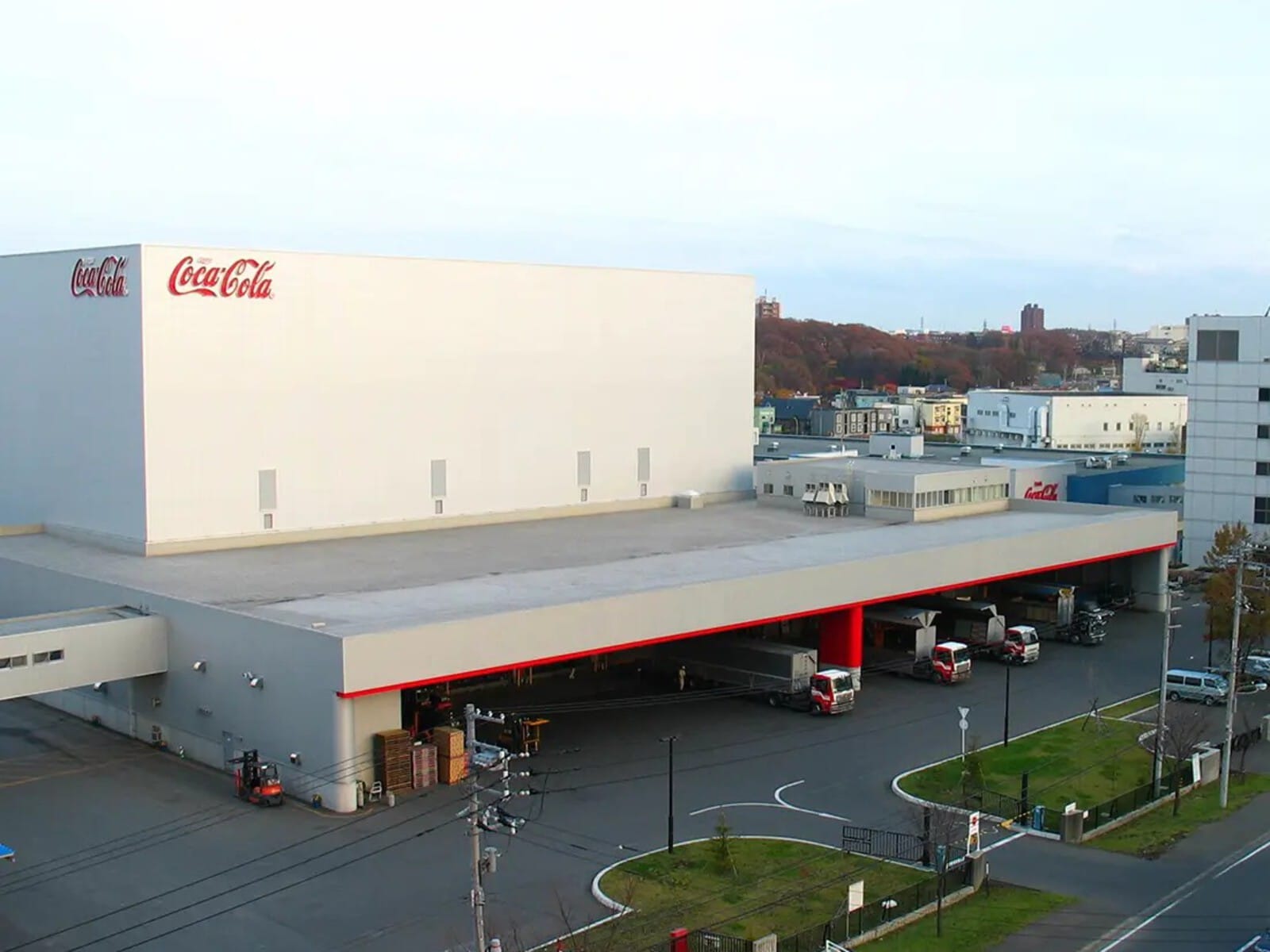 北海道コカ・コーラボトリング札幌工場