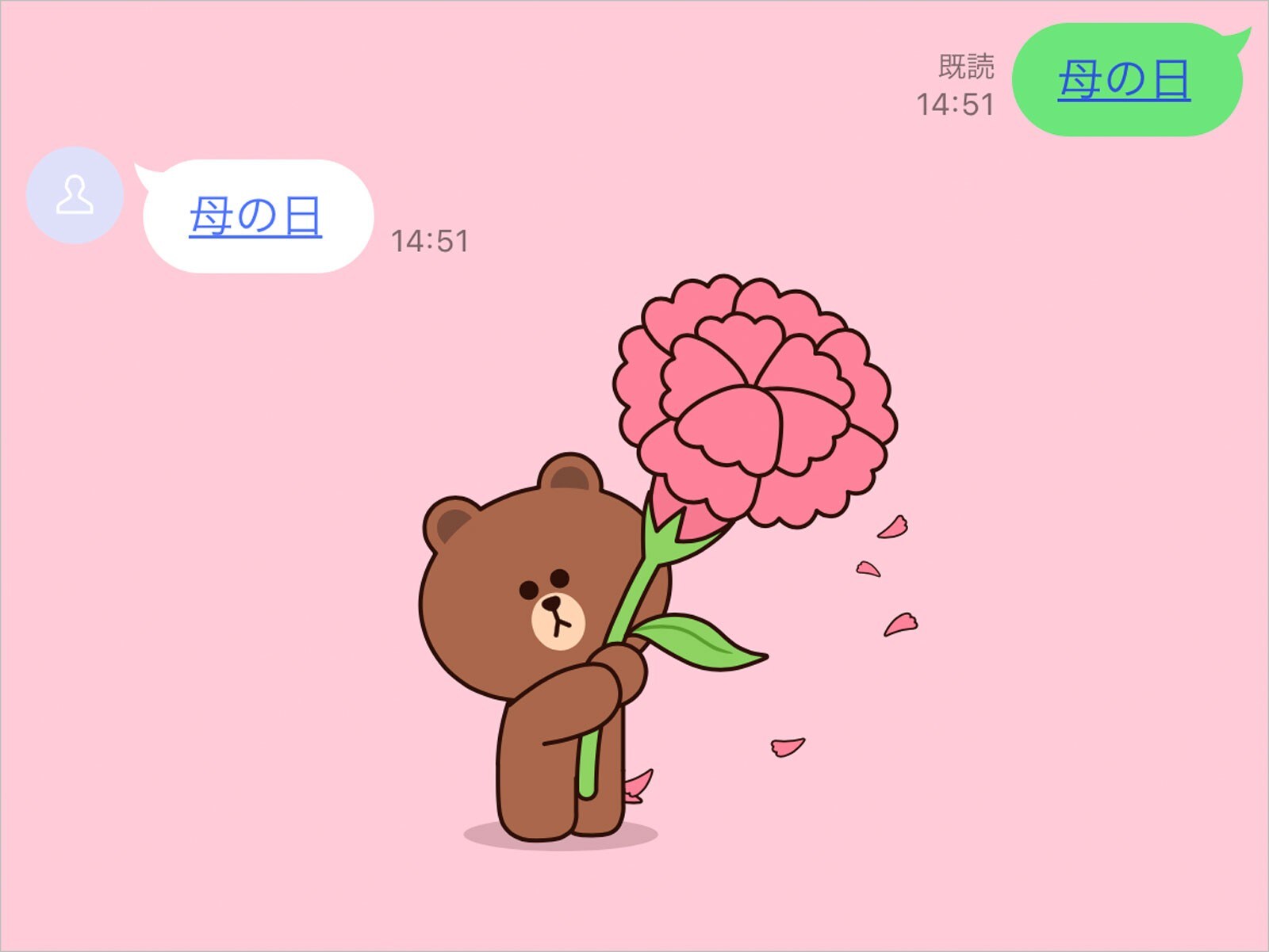 Lineに 母の日 背景エフェクトが出現 どうやって出すの All About News