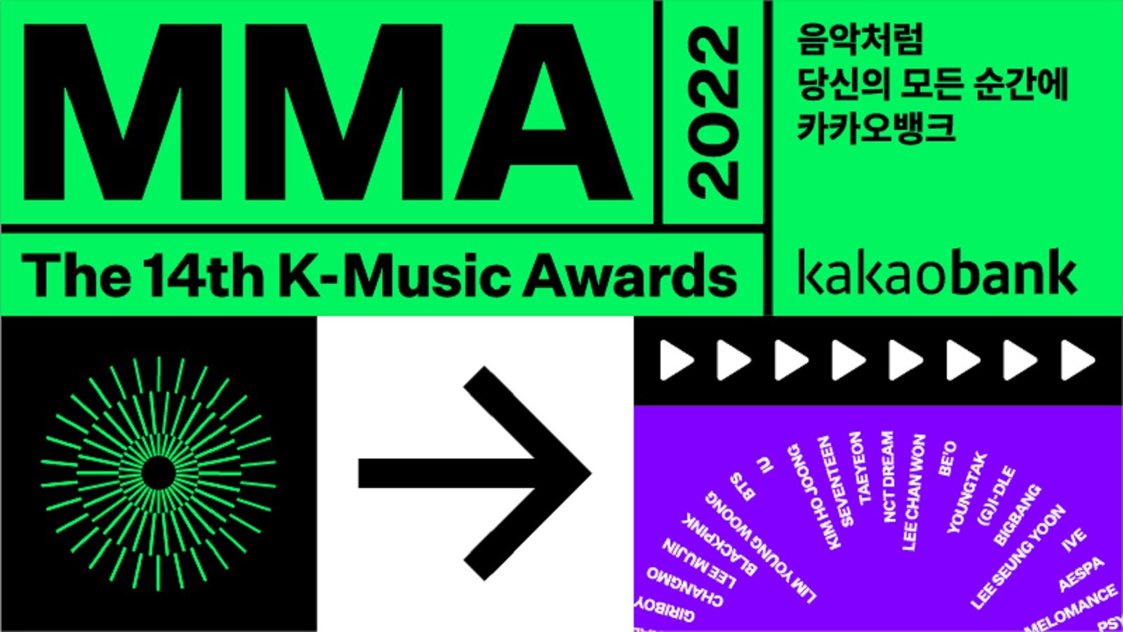 2022年11月26日にソウルで行われた「Melon Music Awards（通称：MMA）」。