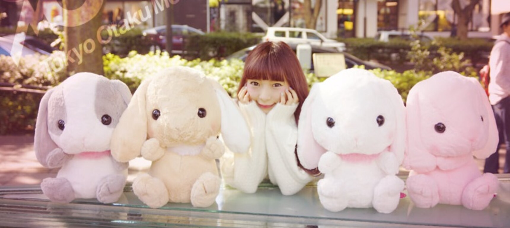 原宿+毛绒玩具=100倍Kawaii! 跟毛绒公仔一起到原宿散步!