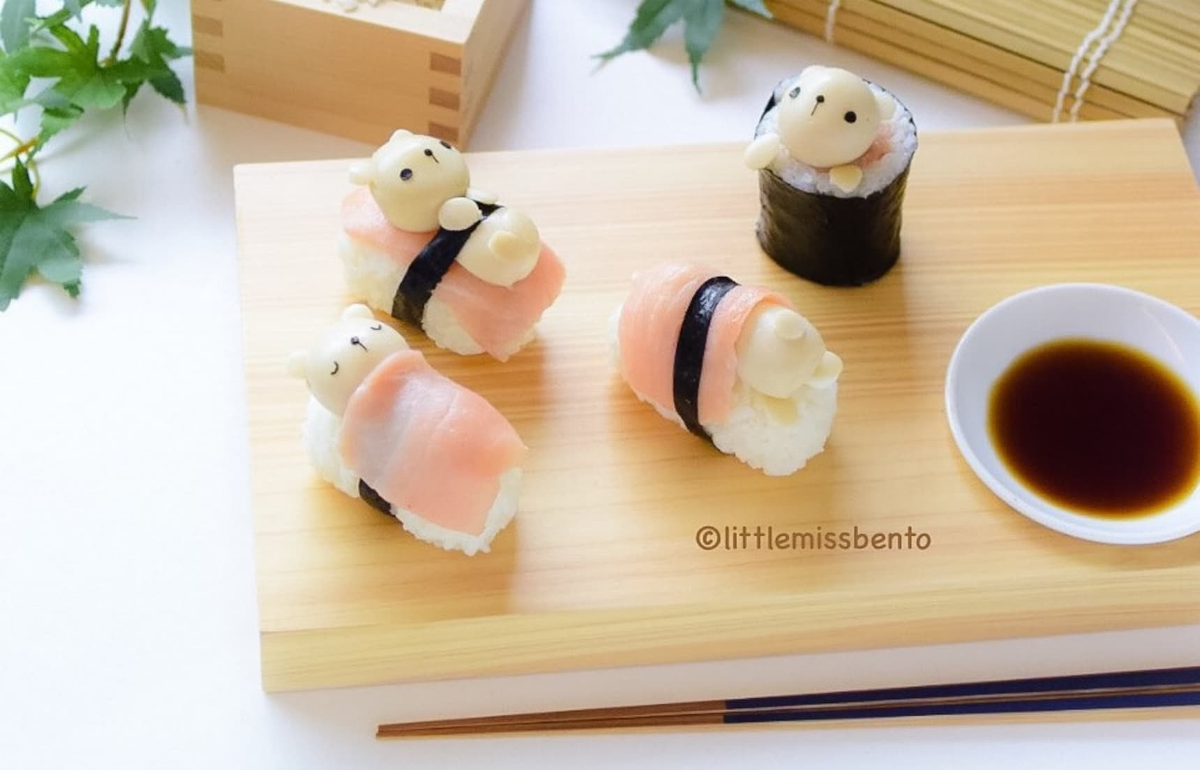 Little Miss Bento's 5 Cutest Sushi Recipes