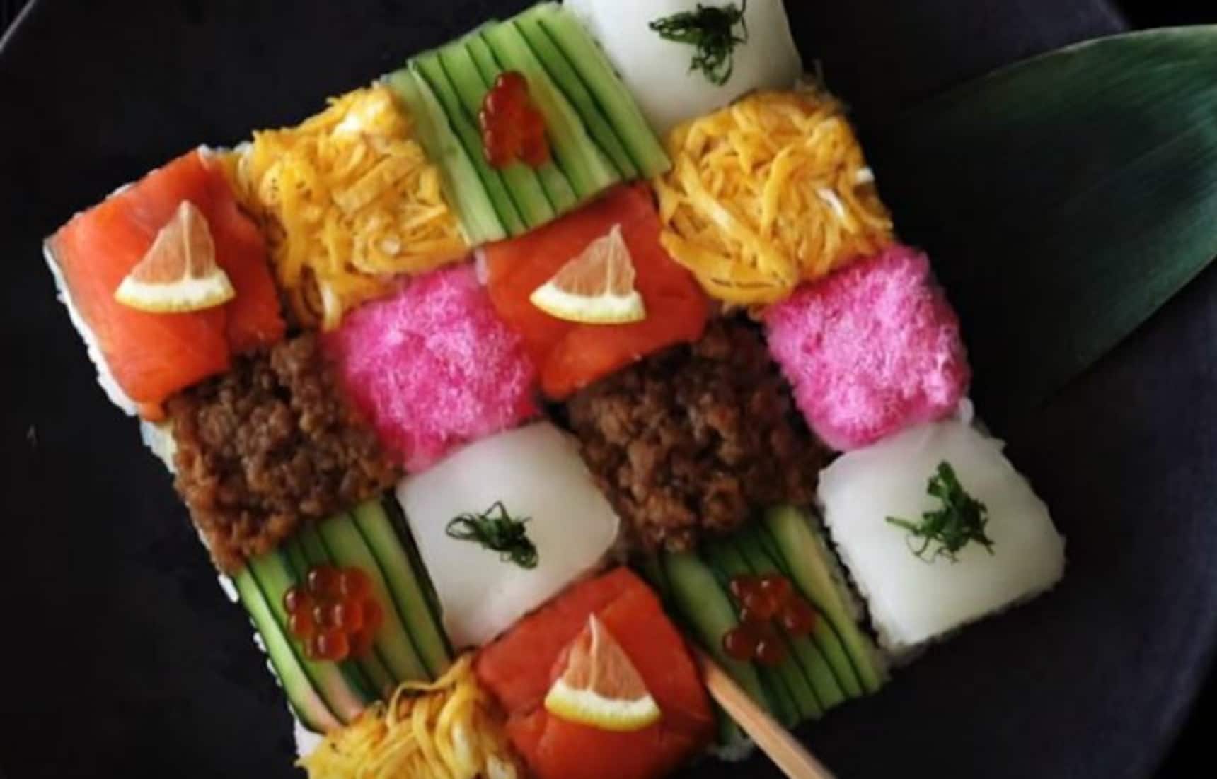 Chow Down on Some Homemade Mosaic Sushi