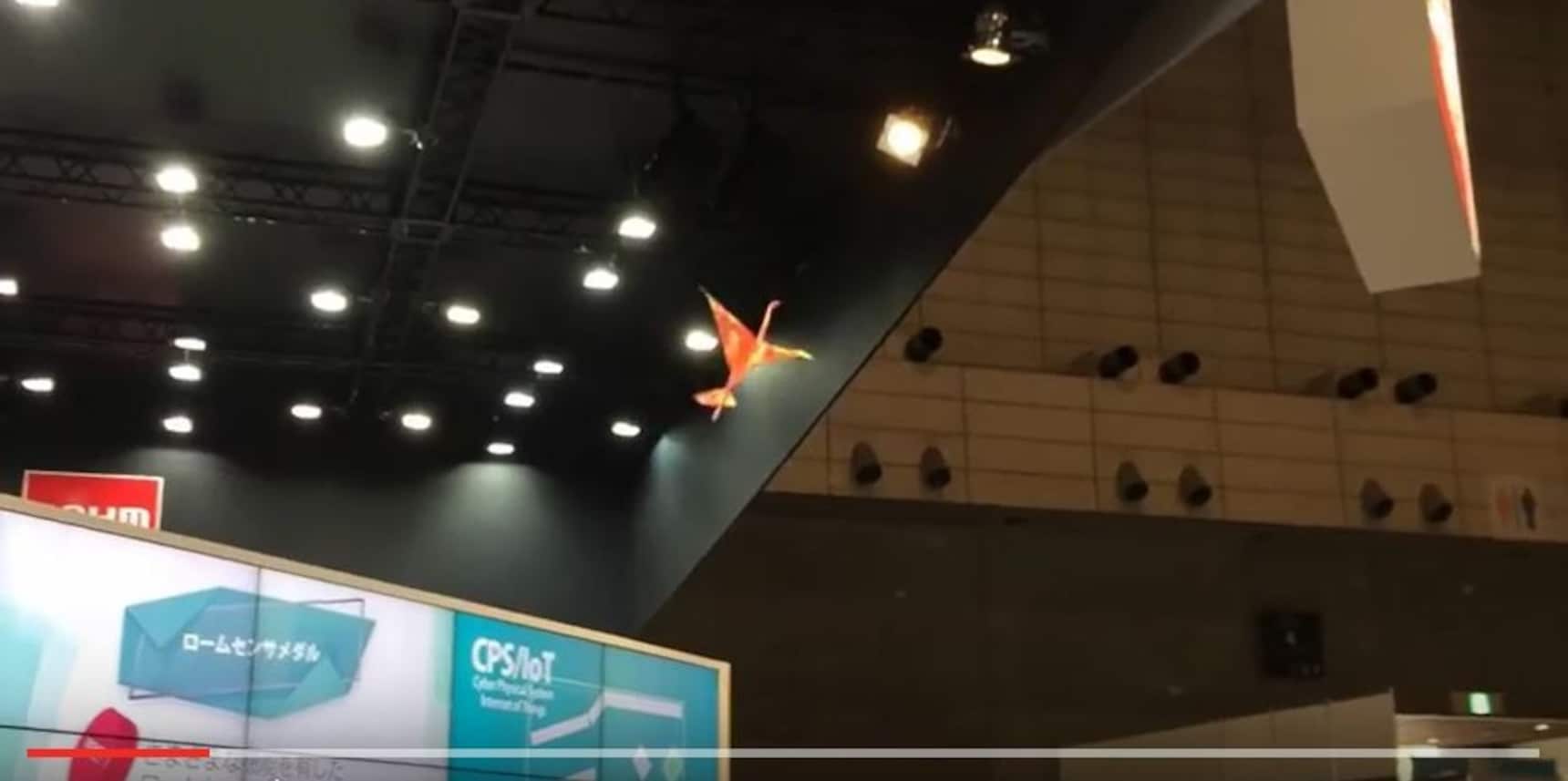 Meet Orizuru: the First Flying Origami Crane