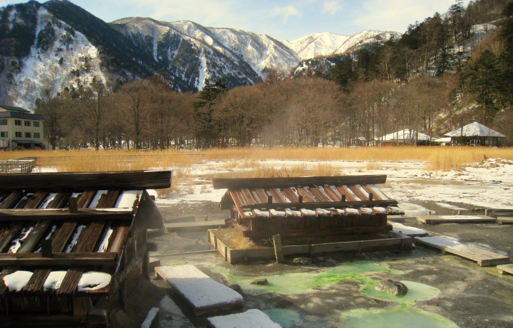 Snowbound Onsen In Nikko