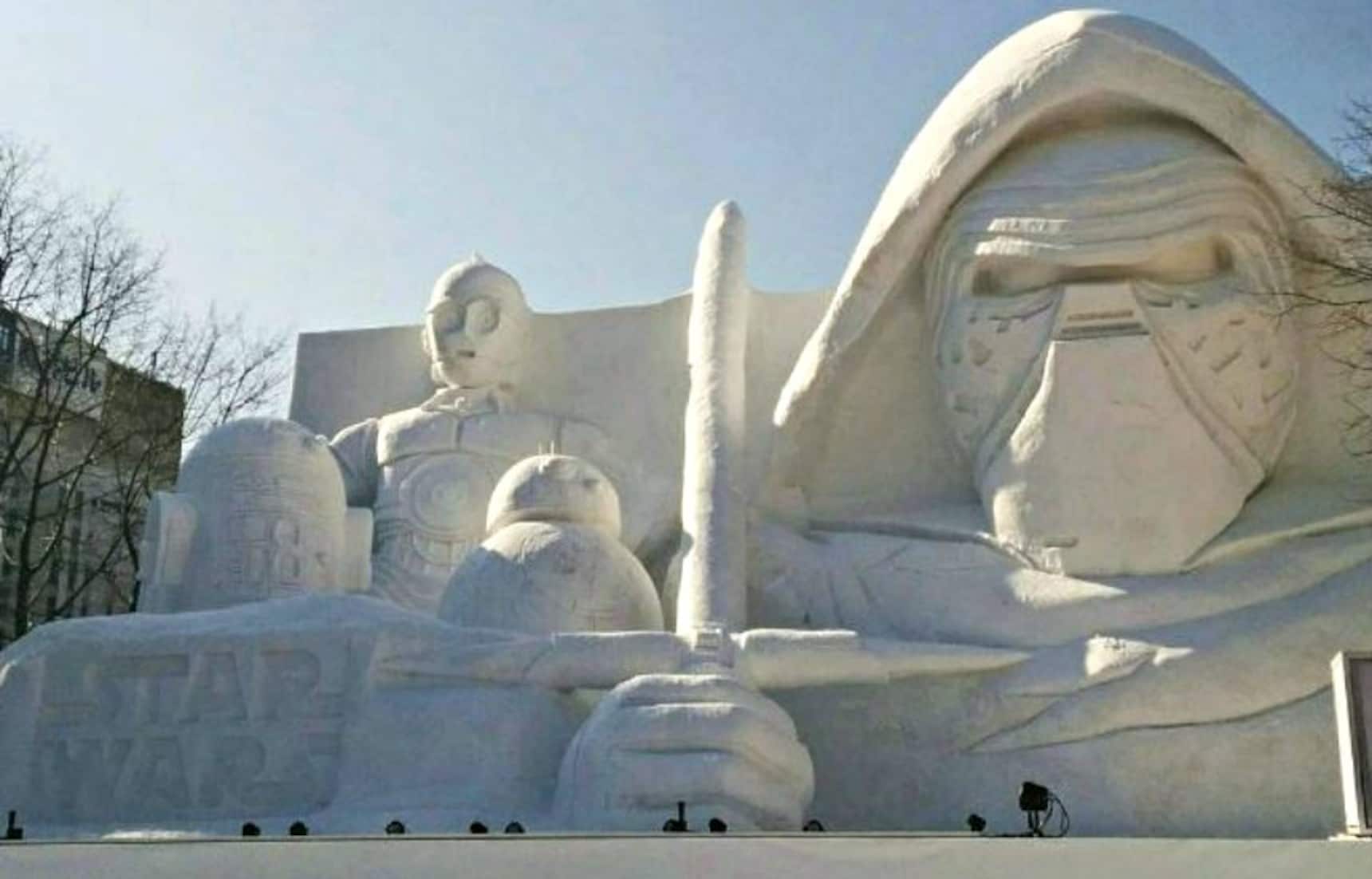 Taking Snow Sculptures to the Next Level