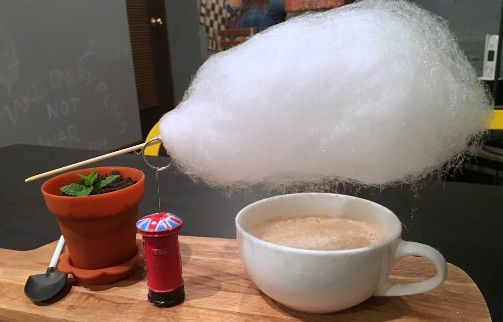 Taste a Candy Cloud in Your Drink