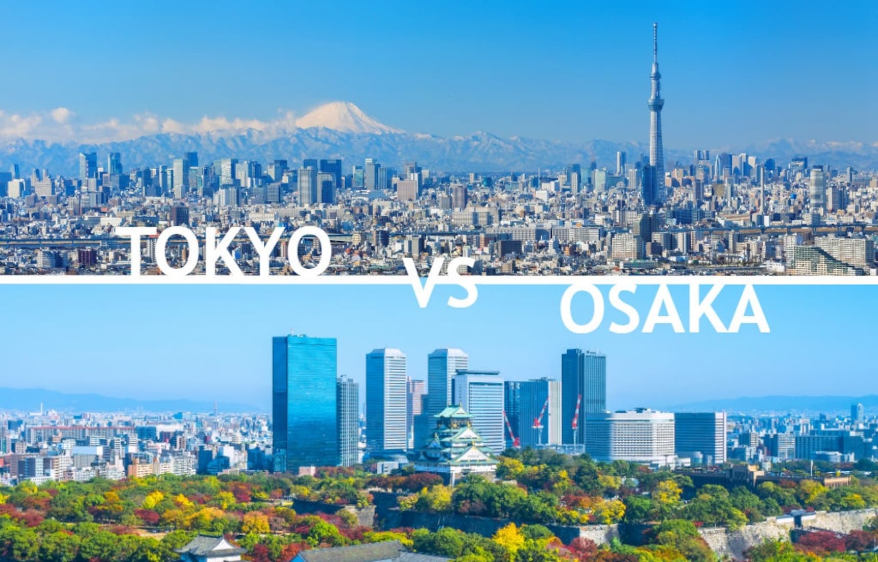 โตเกียว Vs โอซาก้า เที่ยวเมืองไหนดี? | All About Japan