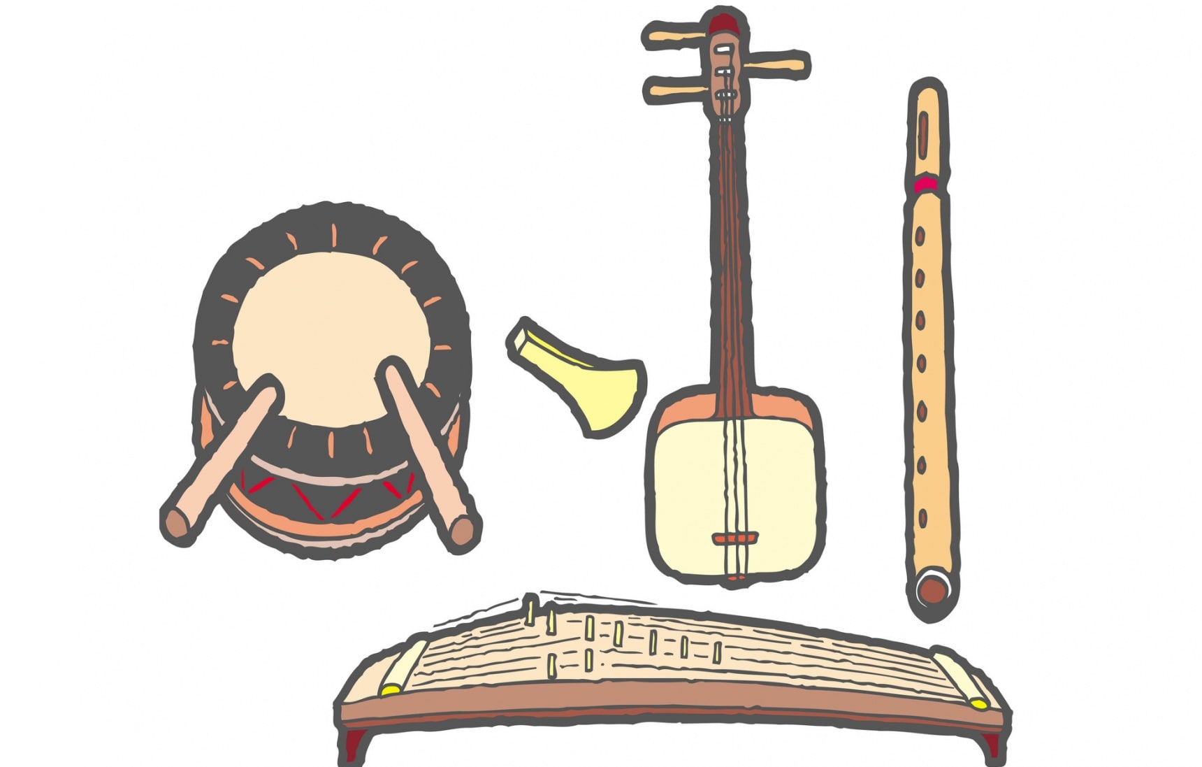 รู้จักกับ 5 เครื่องดนตรีโบราณของญี่ปุ่น
