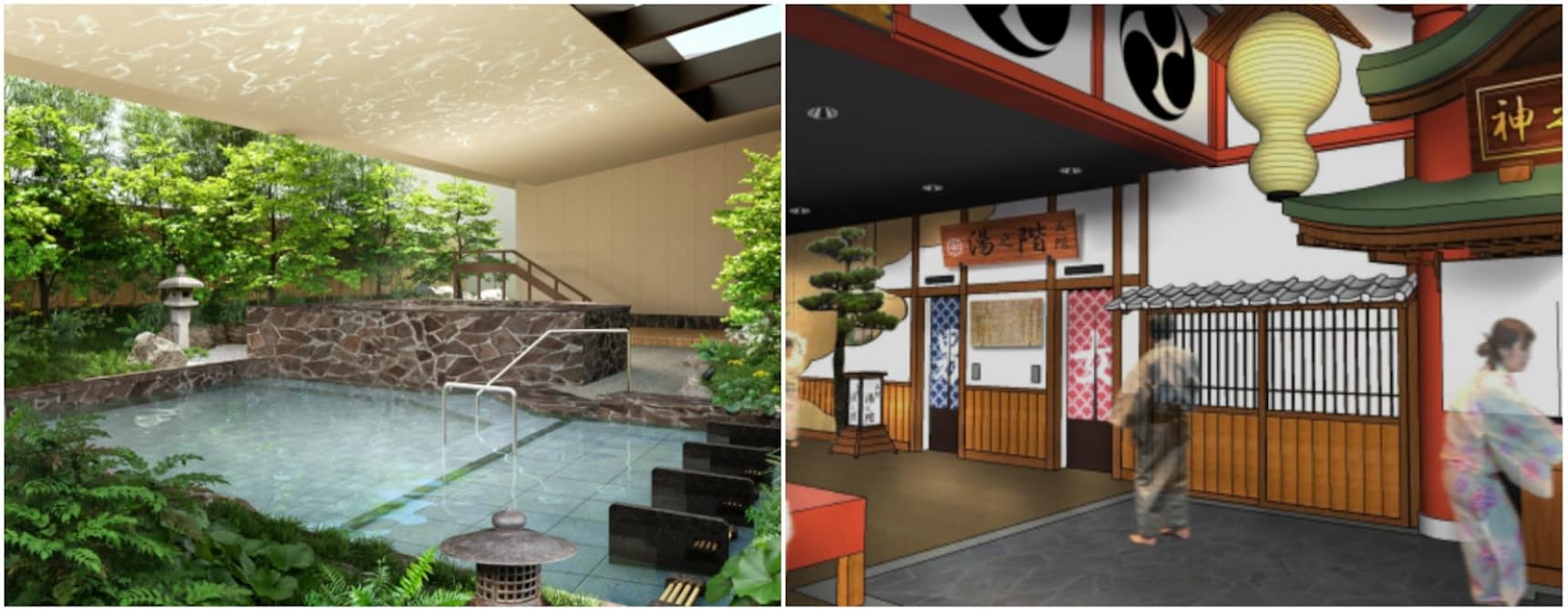Huge Hot Spring Theme Park Coming to Osaka