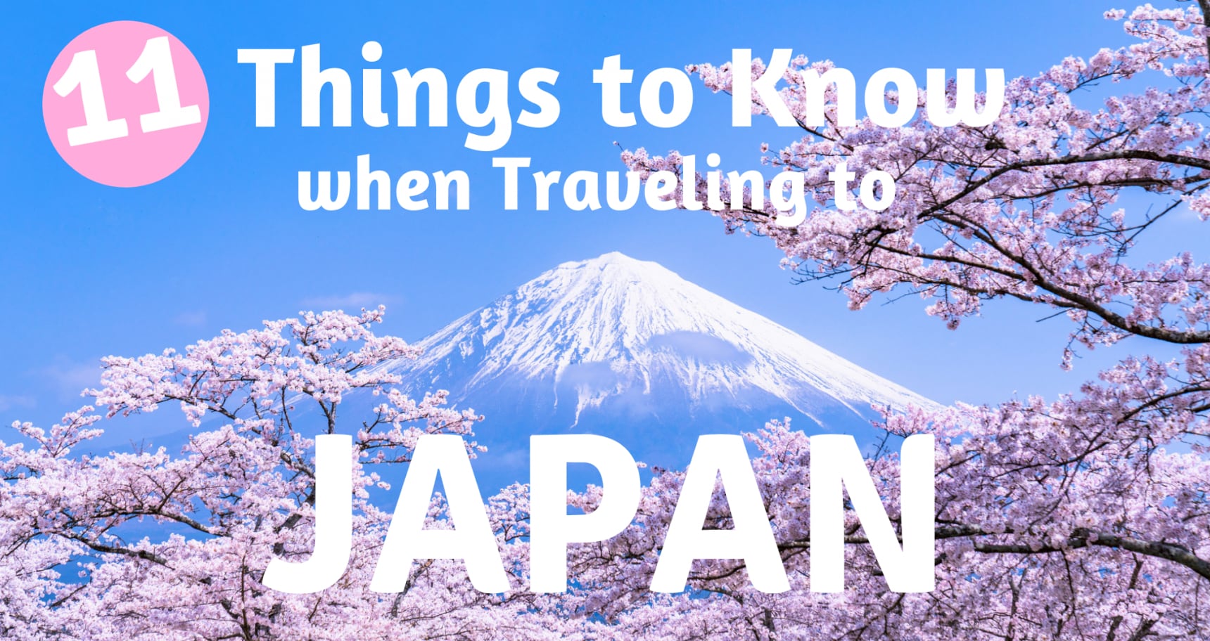 travel tips of japan