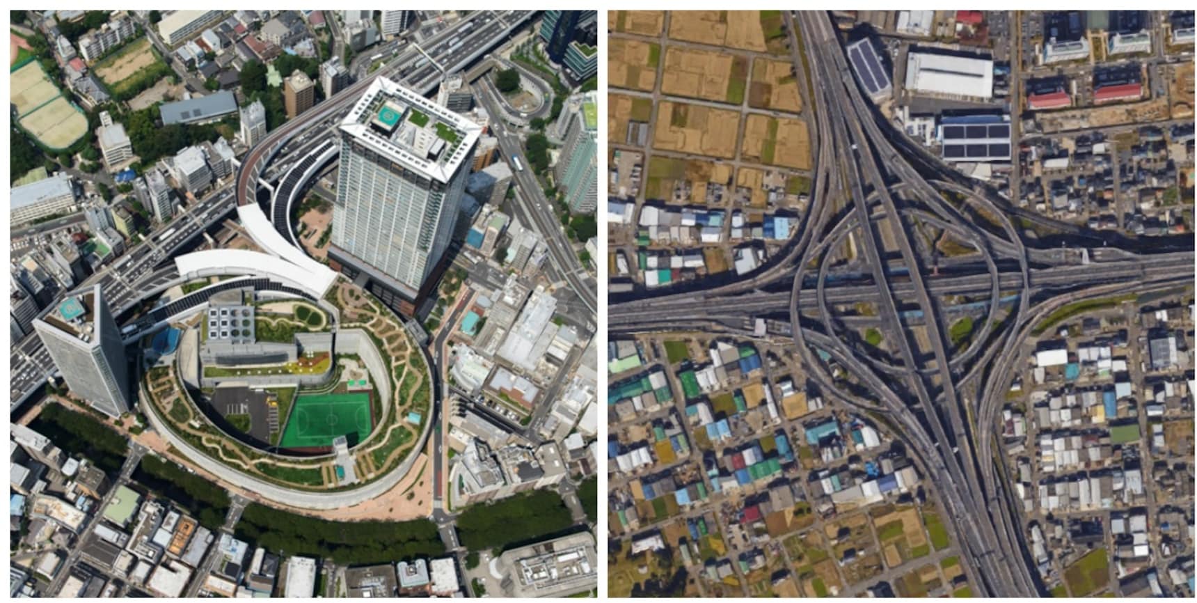The Aerial Beauty of Japanese Highways
