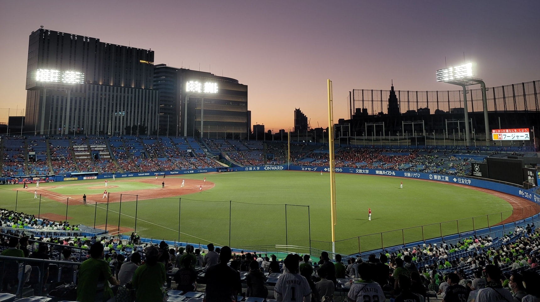 A Japanese professional baseball team will open a hotel with onsen inside  of a new stadium