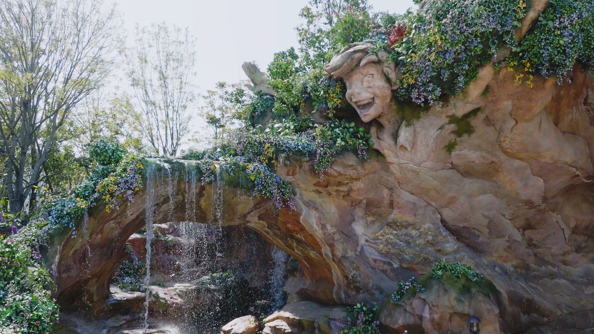 『ピーター・パン』の世界観を表現した魔法の泉