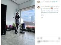 Cocomi、ミニスカ姿で長すぎる美脚披露！ DIOR新店オープンイベントでフルート演奏も