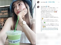 平子理沙、LAでのランチ姿が「かわいい」と絶賛の声！ 石塚英彦「一枚目はピザが遅い時の顔ですか？」