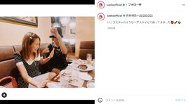 紗栄子、帰国した長男とのツーショット公開！ 「口元めっちゃ似てますね」「凄い仲良しなの伝わります」