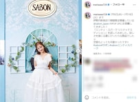 「猛暑が吹き飛ぶ天使スマイル」谷まりあの純白ワンピースショットに反響「お姫様みたい」