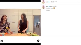 Koki,、工藤静香との料理動画公開！ “あの名曲”に合わせリズムを取りながら仲良く料理をするほほ笑ましい姿