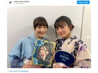 広瀬すず、レアな浴衣姿を公開！ 伊原六花との2ショットに「癒し」「かわ！！すっき！！！」の声