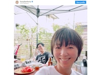 渡辺満里奈、夫・名倉潤との休日ラブラブショットを公開！ 「大好きな夫婦」「見てるこっちも幸せになる～」