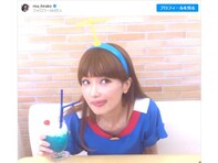 平子理沙、51歳の美魔女が“ドラえもん”に大変身！ 「こりゃかわいい」「もう天使」と大反響