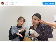 横澤夏子、近藤千尋との“ママ友”2ショット披露！ 「素敵でやんす」「なっちゃんの笑顔に癒されます」