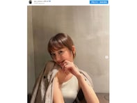 「天使降臨…」大政絢、タンクトップ姿の色っぽい佐々木希の写真を公開！ 「可愛すぎて即保存しました……」