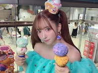 「アイスの妖精」三上悠亜、31アイスクリームのコスプレ⁉ 「ゆあたん天使」「過去一かわいい」の声