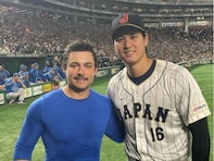 大谷翔平、フレッチャー＆WBC上位打線トリオとの写真公開！ 「たまんないね」「世界一取ってきてください」