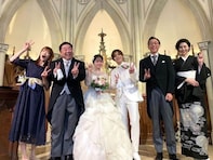 橋本環奈、山田涼介との“美男美女”結婚式ショット公開！ 「本当にお綺麗で素敵でした」「理想の結婚式」