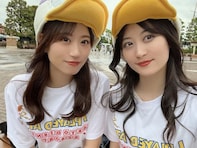 元NMB48上西恵、妹・上西怜との顔出しショット公開！ 「めっちゃ似てるな」「本当に美人姉妹でうっとり」