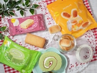【ファミマ】昭和レトロなガラスの器「アデリアレトロ」とのコラボ商品を発売！ 焼き菓子3種が登場