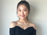 渋谷凪咲、美デコルテ際立つ姿で『andGIRL』レギュラーモデル就任を報告！ 「笑顔が似合うの本当素敵！」「ポニーテール女子代表」
