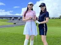 「天使かよ」久慈暁子、美脚際立つゴルフウエア姿を披露！「エグい可愛い」「美脚だね！」